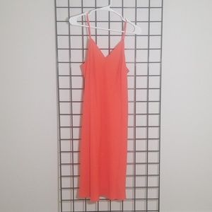 Orange Date Night Dress